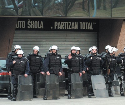 Policija ispituje FK Partizan (foto: Press)